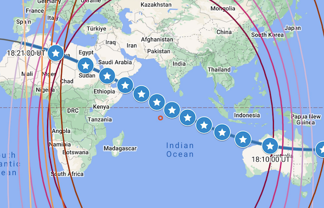 Thumbnail of Occultation Map