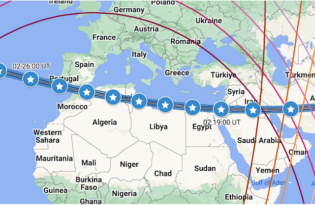 Thumbnail of Occultation Map