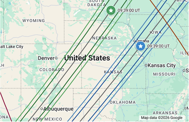Thumbnail of Occultation Map