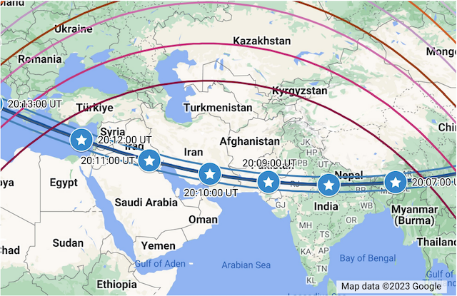 Thumbnail of Occultation Map